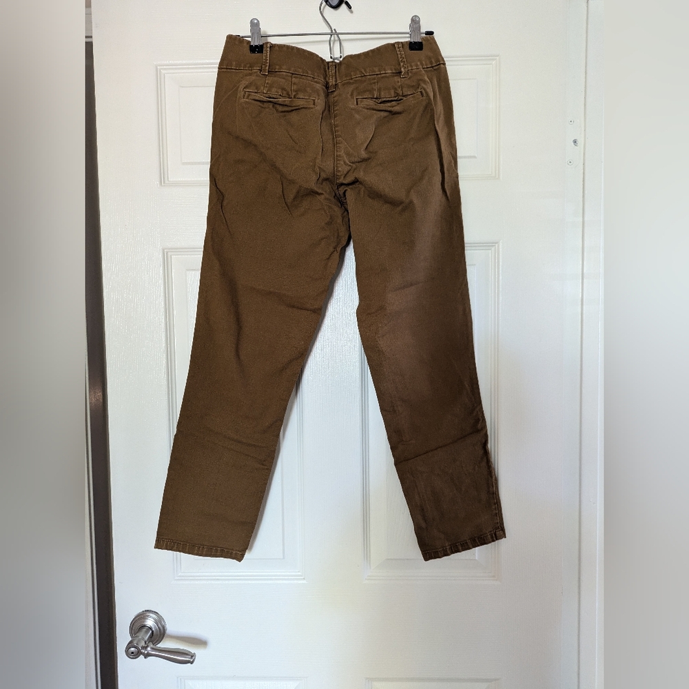 LOFT Women's Tan Chinos - Picture 2 of 9